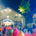 खरसिया में शिवसेना द्वारा भव्य चुनरी यात्रा निकाली गई, श्रद्धा में डूबा नगर