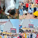 🚩 बाबा बैद्यनाथ धाम में पवन साय ने की पूजा-अर्चना 🚩..